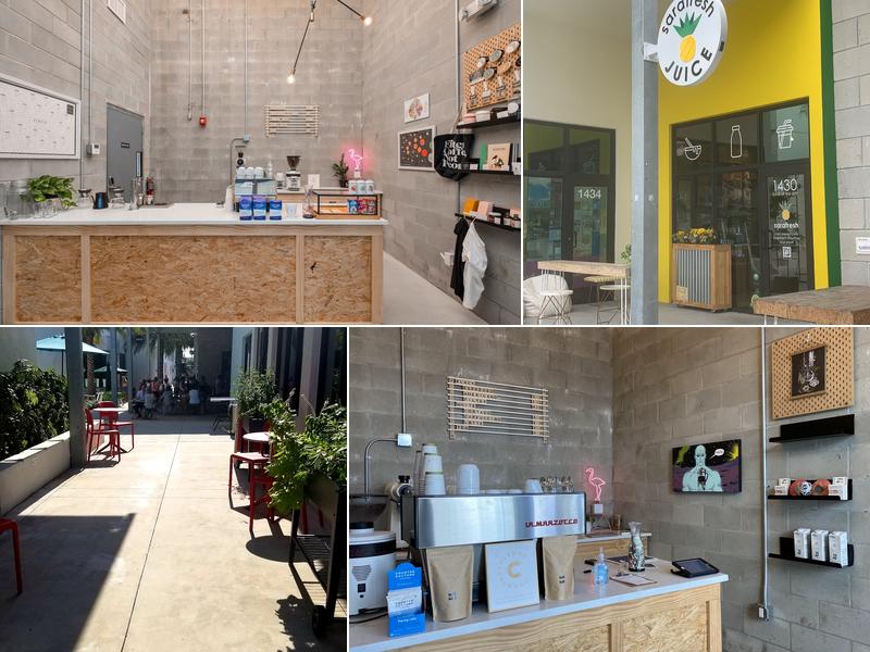 Varietal Coffee Bar inside The Overton