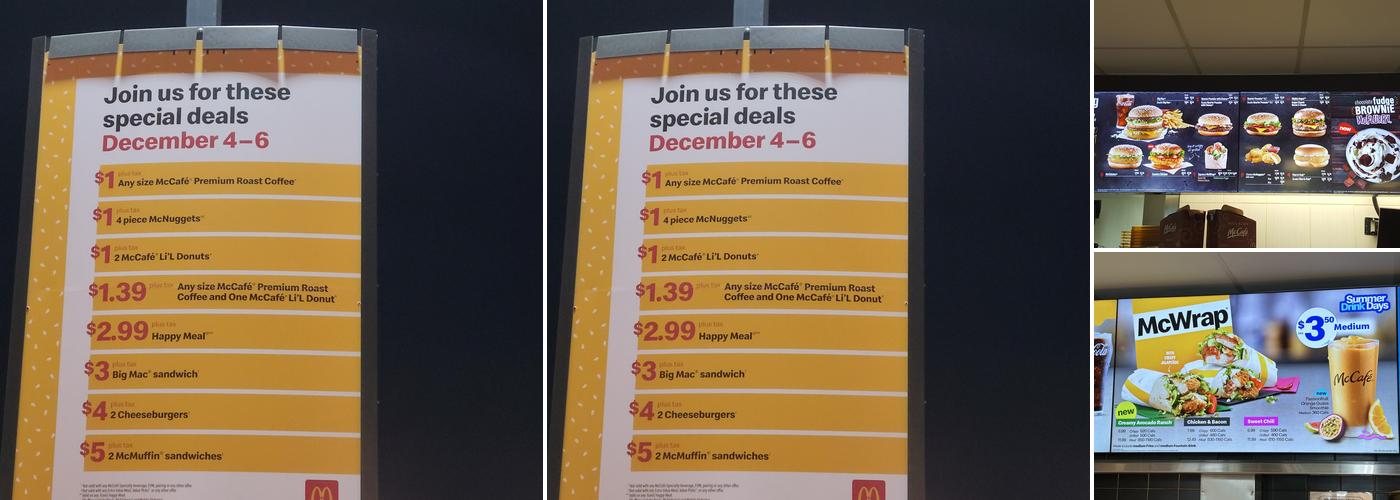 McDonald's Menu