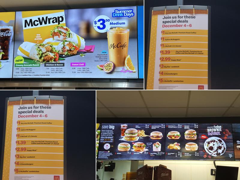 McDonald's Menu