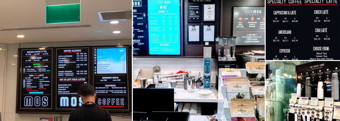 Mos Mos Coffee Menu