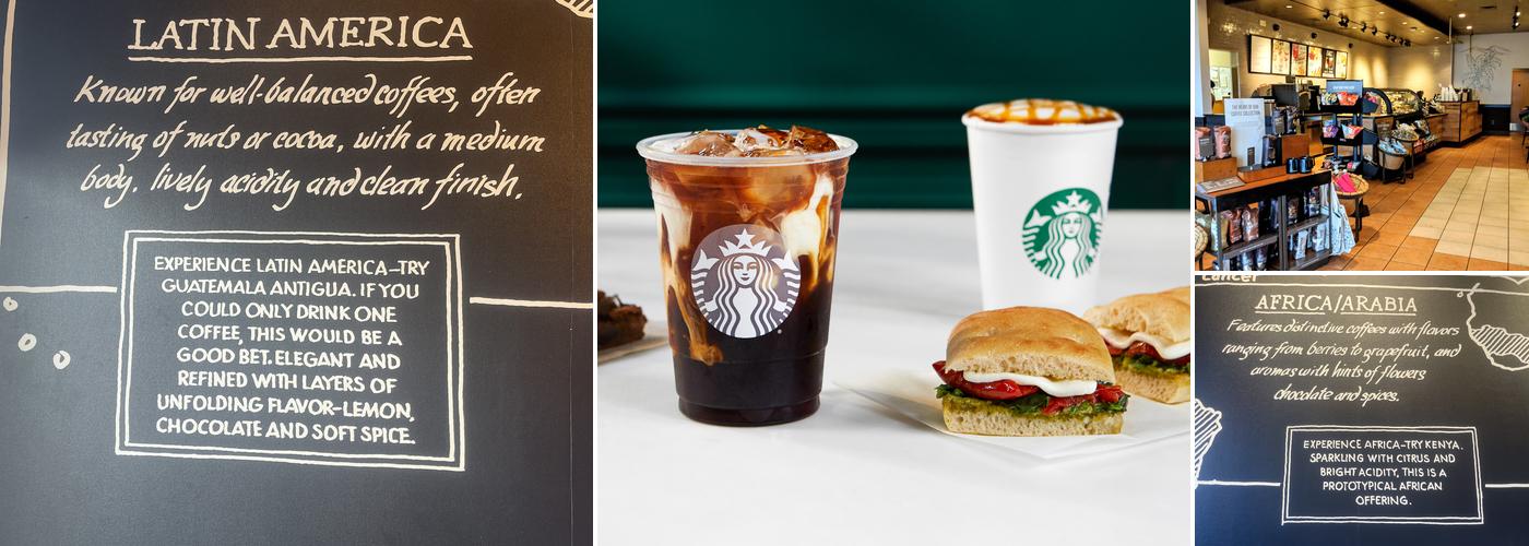Starbucks Menu