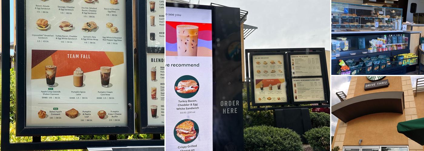 Starbucks Menu