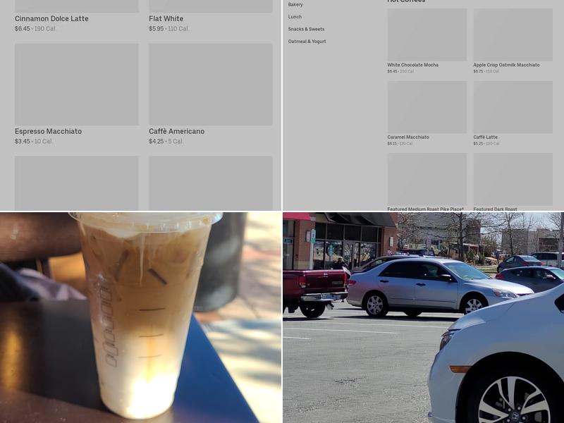 Starbucks Menu