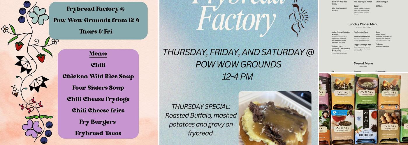 Pow Wow Grounds Menu