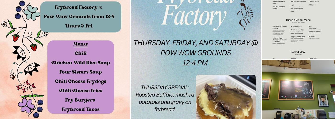 Pow Wow Grounds Menu