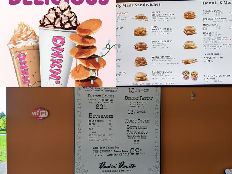 Dunkin' Menu