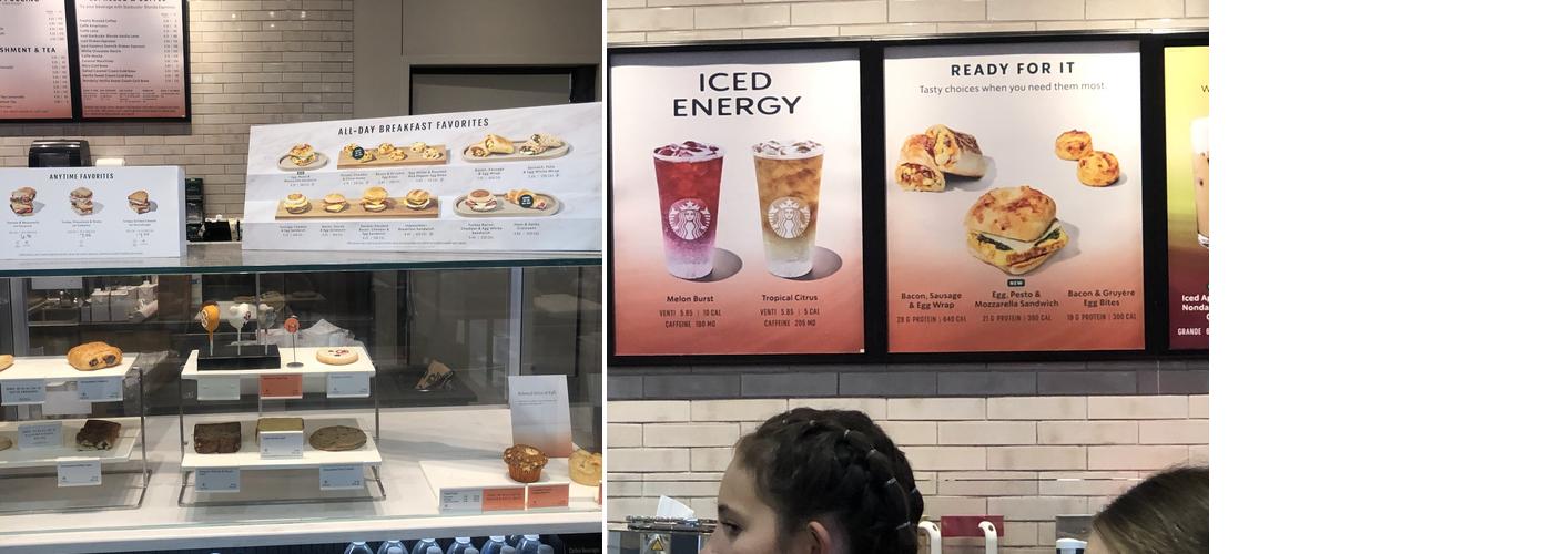 Starbucks Menu