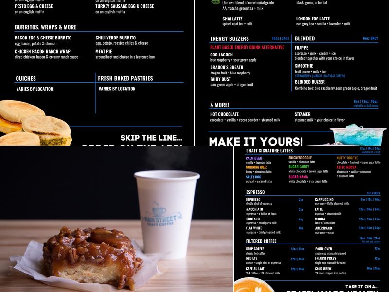 Coffee Republic & Coworking Menu