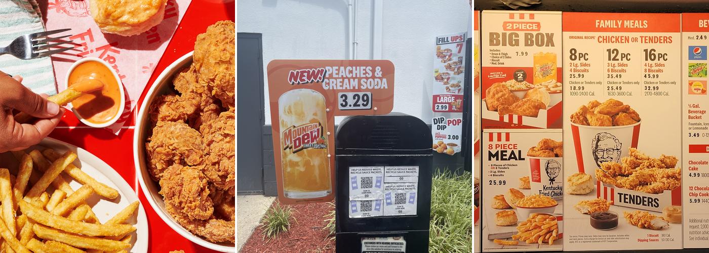 KFC Menu