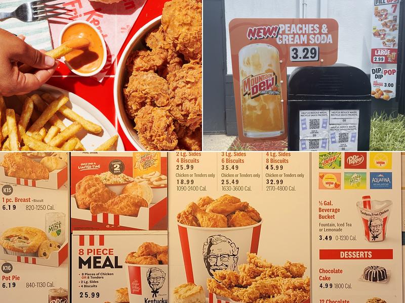 KFC Menu