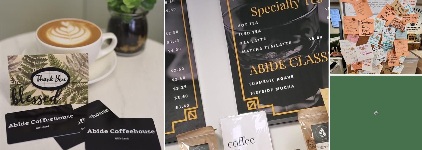 Abide Coffeehouse Menu