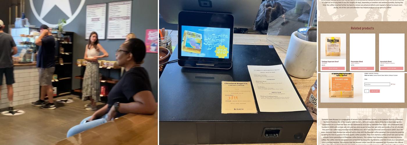 Rising Star Coffee Roasters Menu