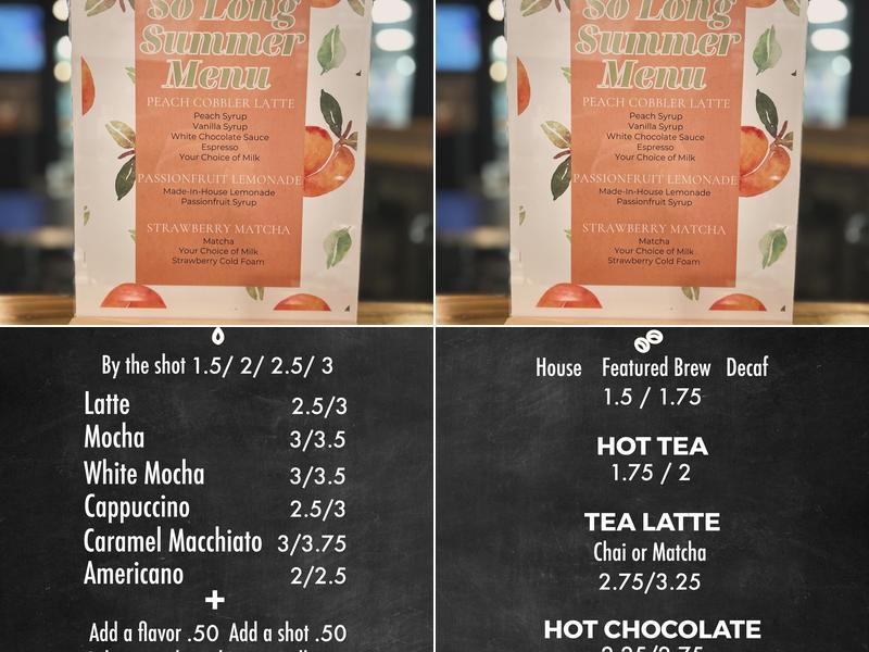 Global Grounds Coffee Menu