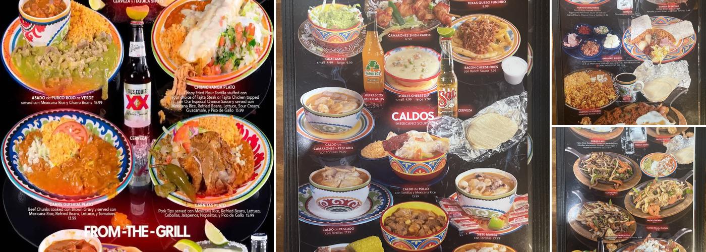 Robles Taquería Menu