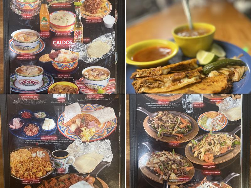 Robles Taquería Menu