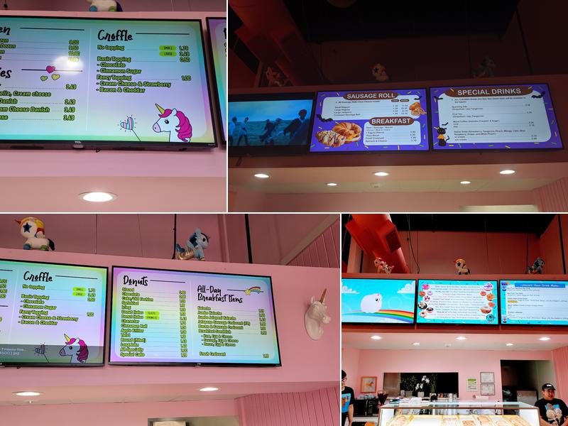 Unicorn DONUTS & Cafe Menu