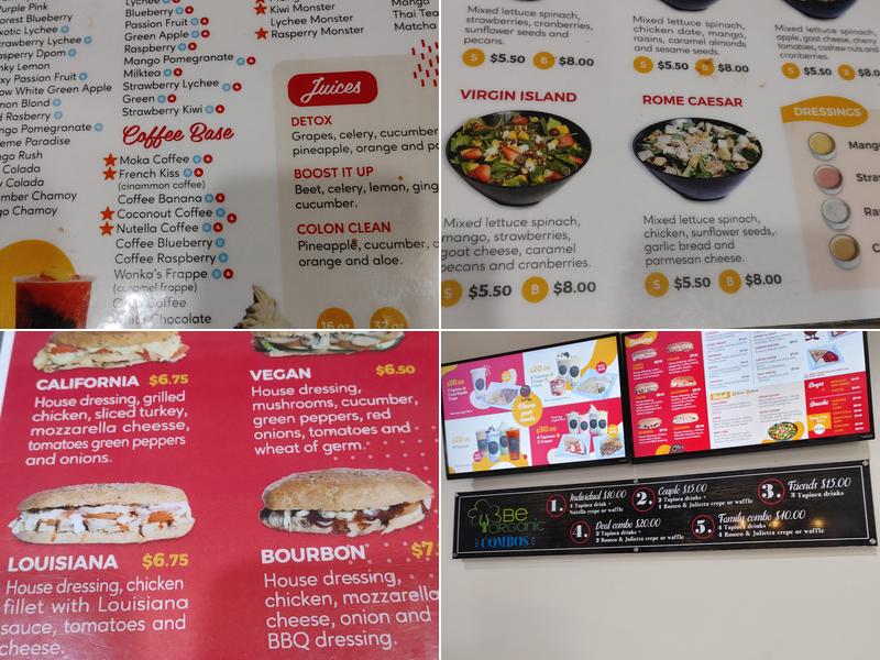 Tapioca Roots Menu