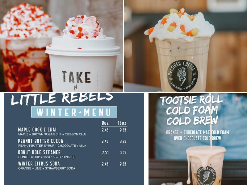Outsider Coffee Menu