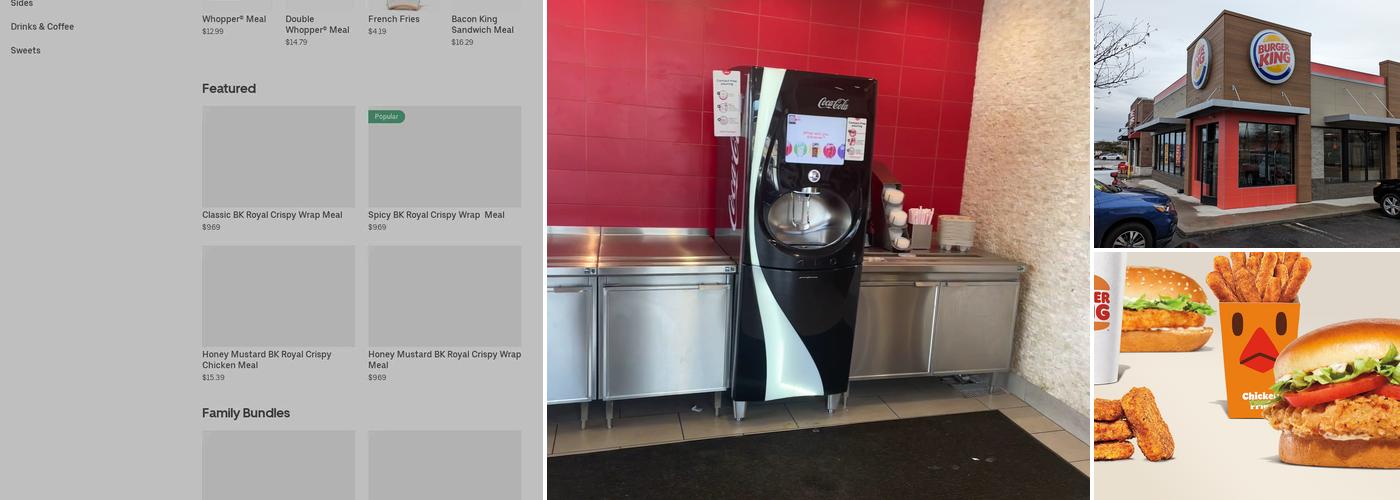 Burger King Menu