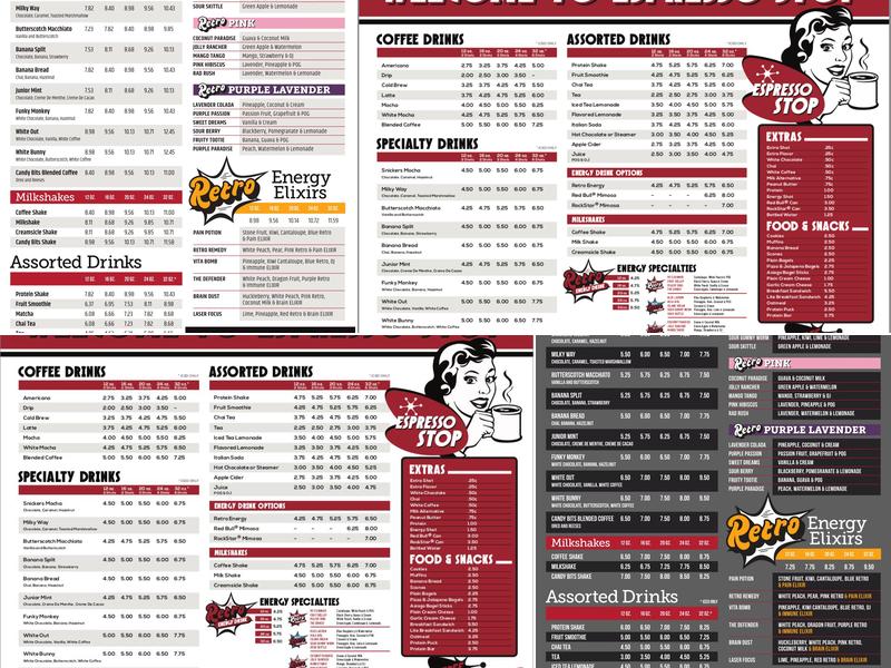 Espresso Stop Menu