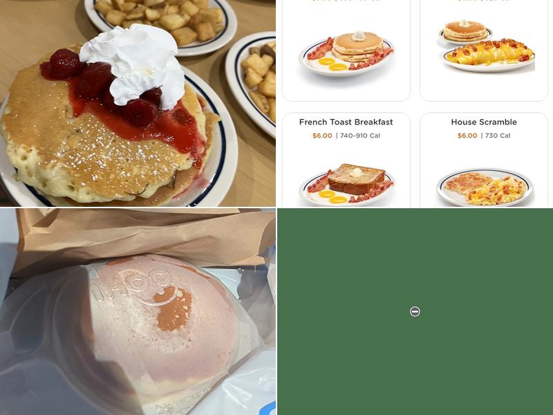 IHOP Menu