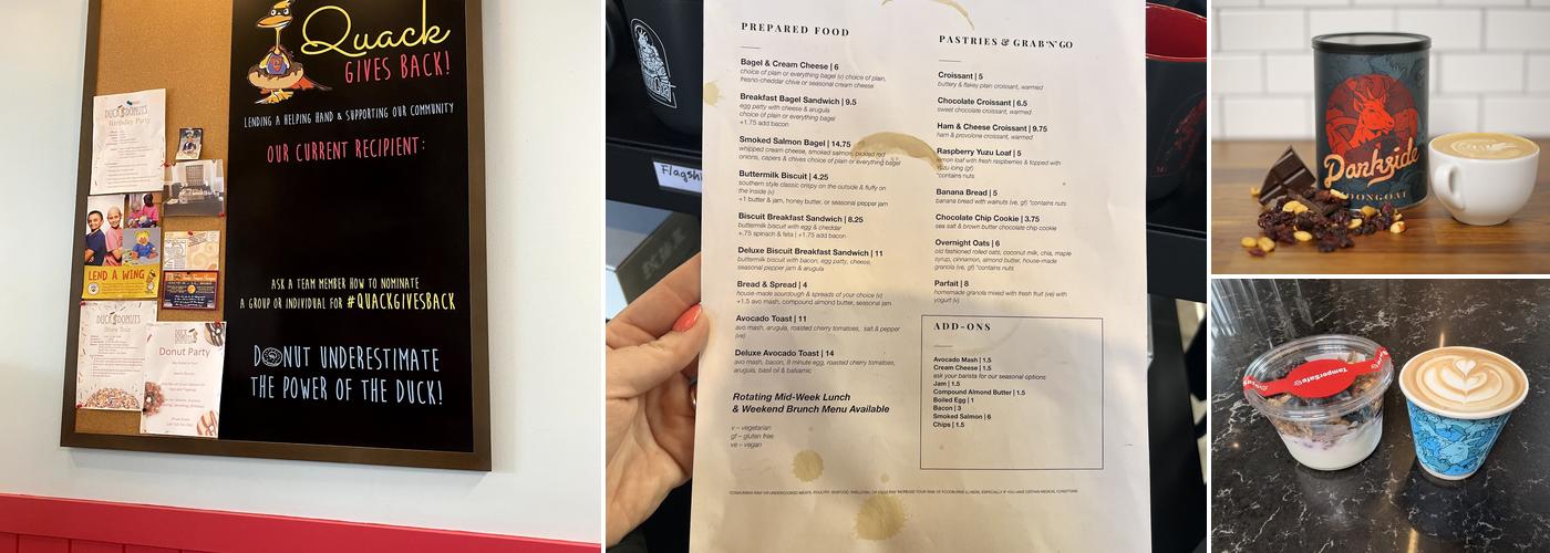 MoonGoat Coffee Menu