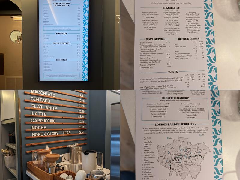 The Coffee House Menu