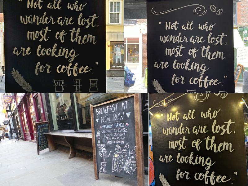 The Espresso Room Menu