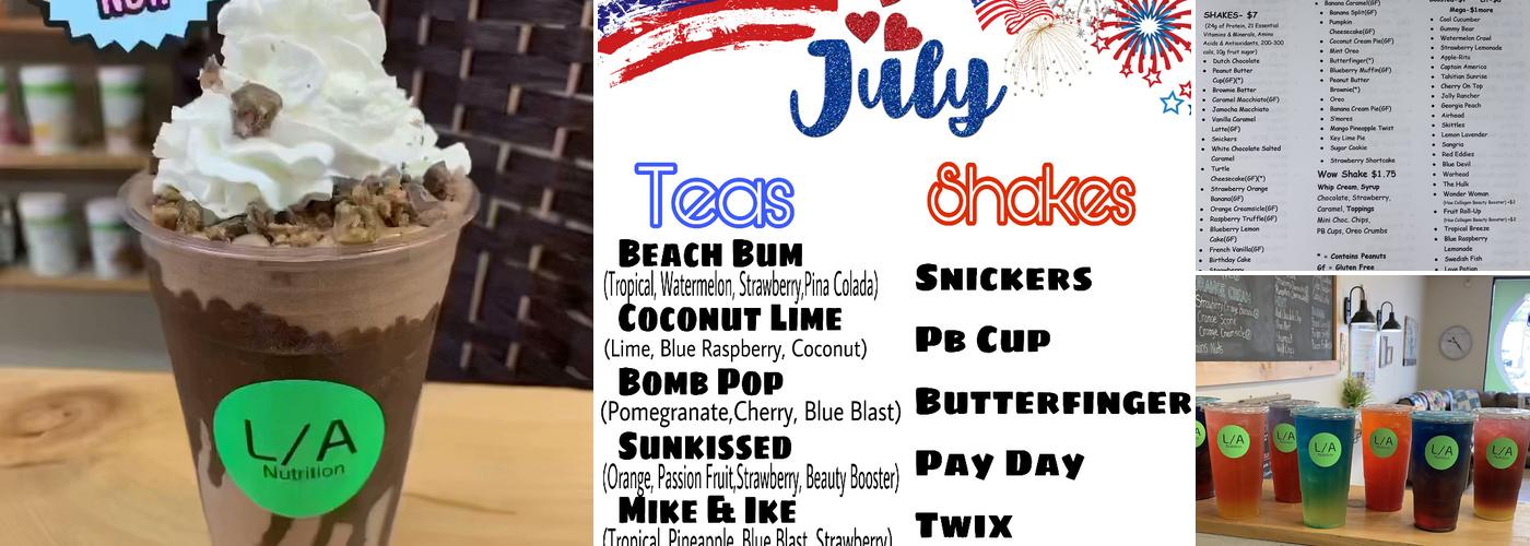 Herbalife L/A Nutrition Menu