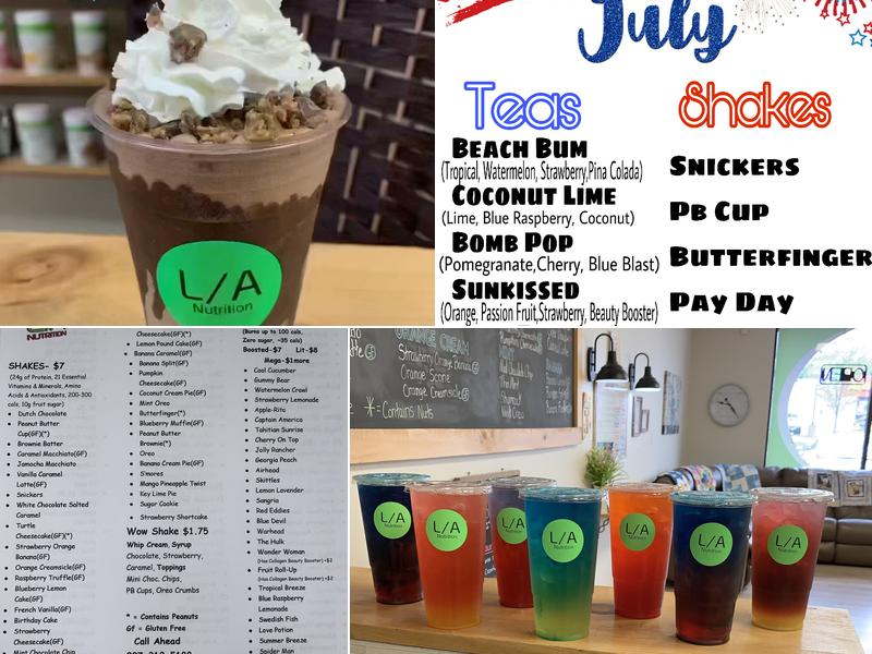 Herbalife L/A Nutrition Menu