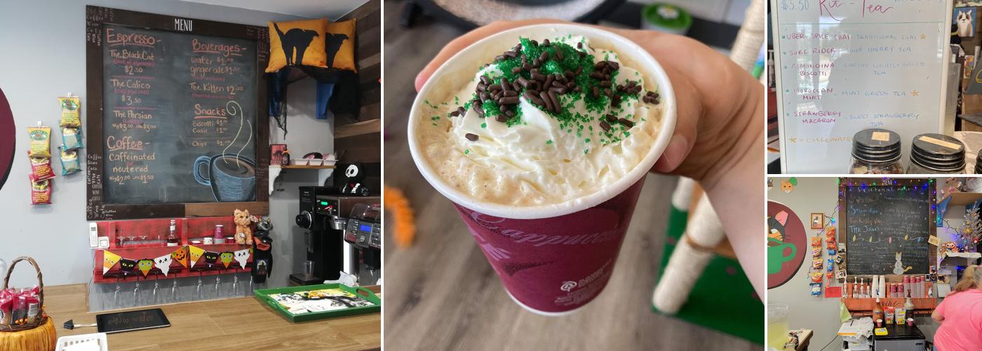 Caffeinated Cat Menu