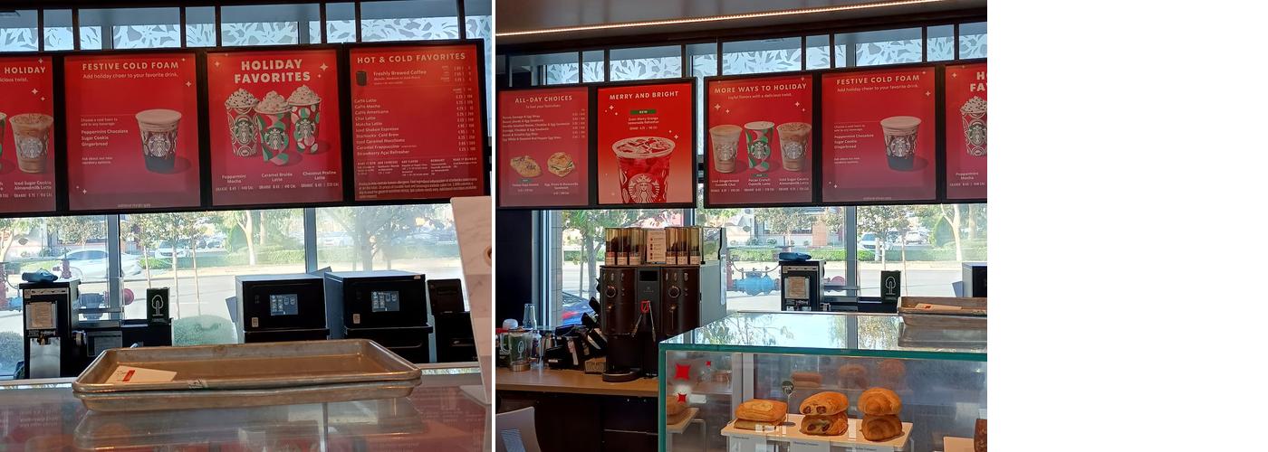 Starbucks Menu