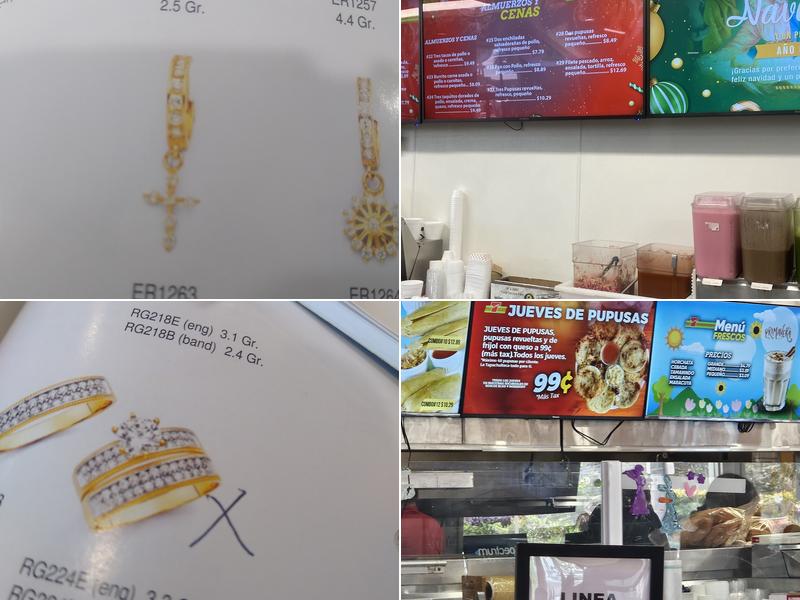 La Tapachulteca Menu