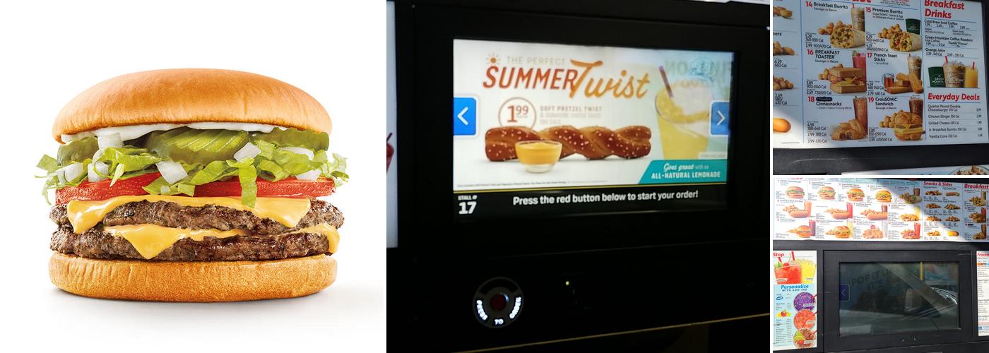 Sonic Drive-In Menu