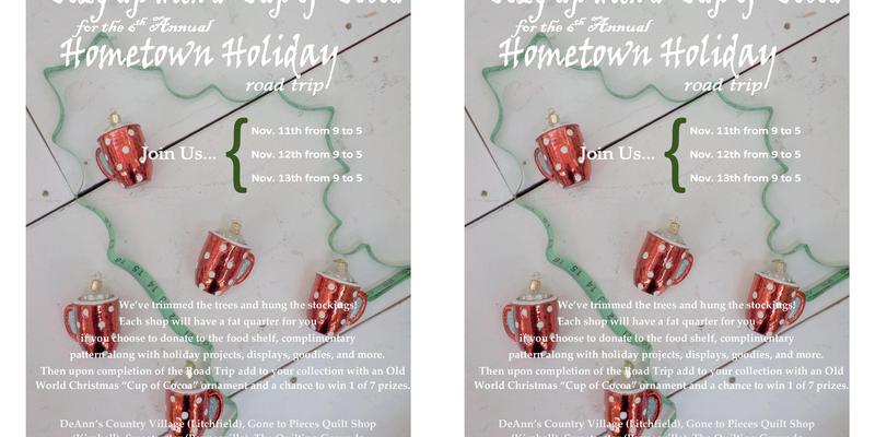 The Quilting Grounds Menu