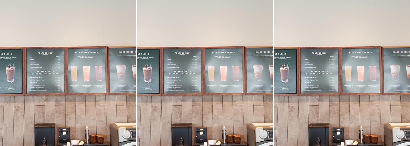 Starbucks Menu