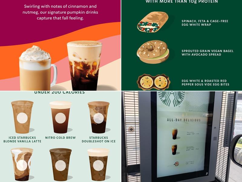 Starbucks Menu