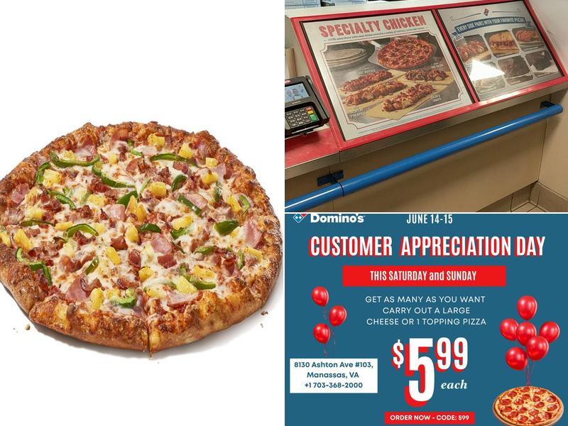 Domino's Pizza Menu