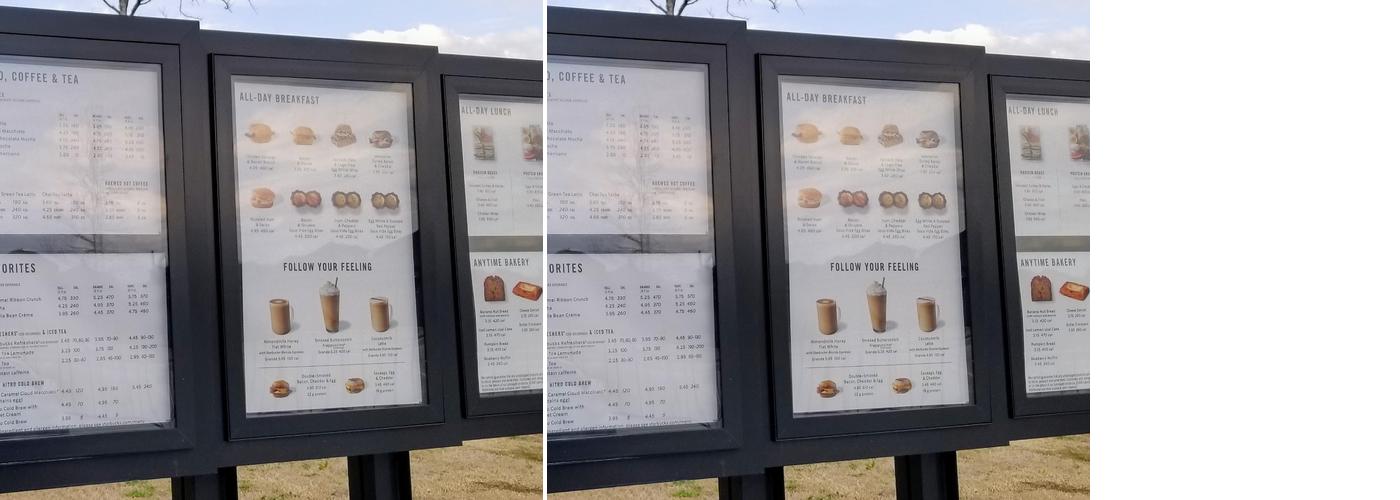Starbucks Menu