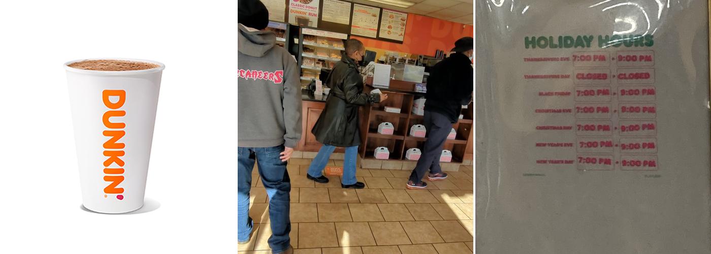 Dunkin' Menu