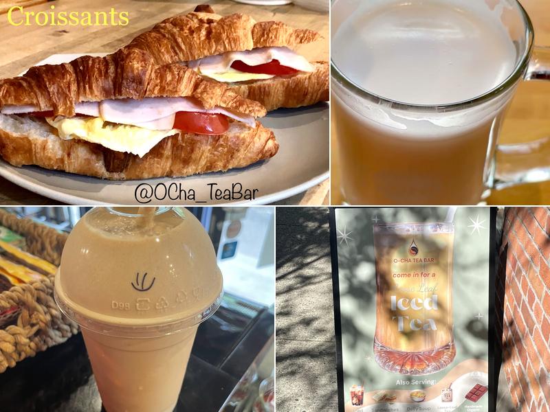 O-cha Tea Bar Menu