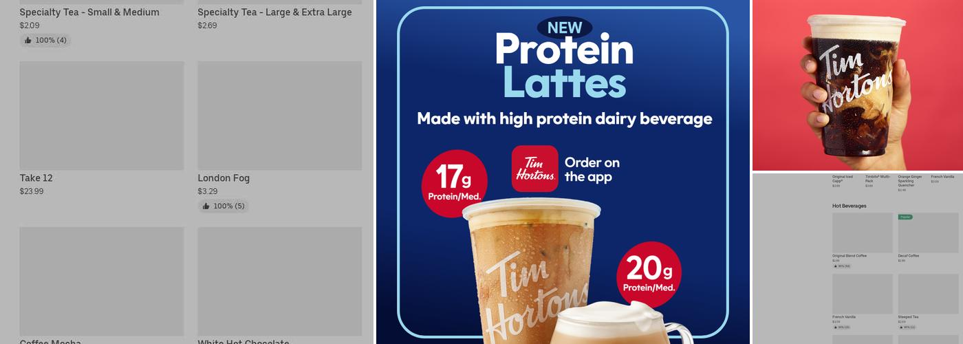 Tim Hortons Menu