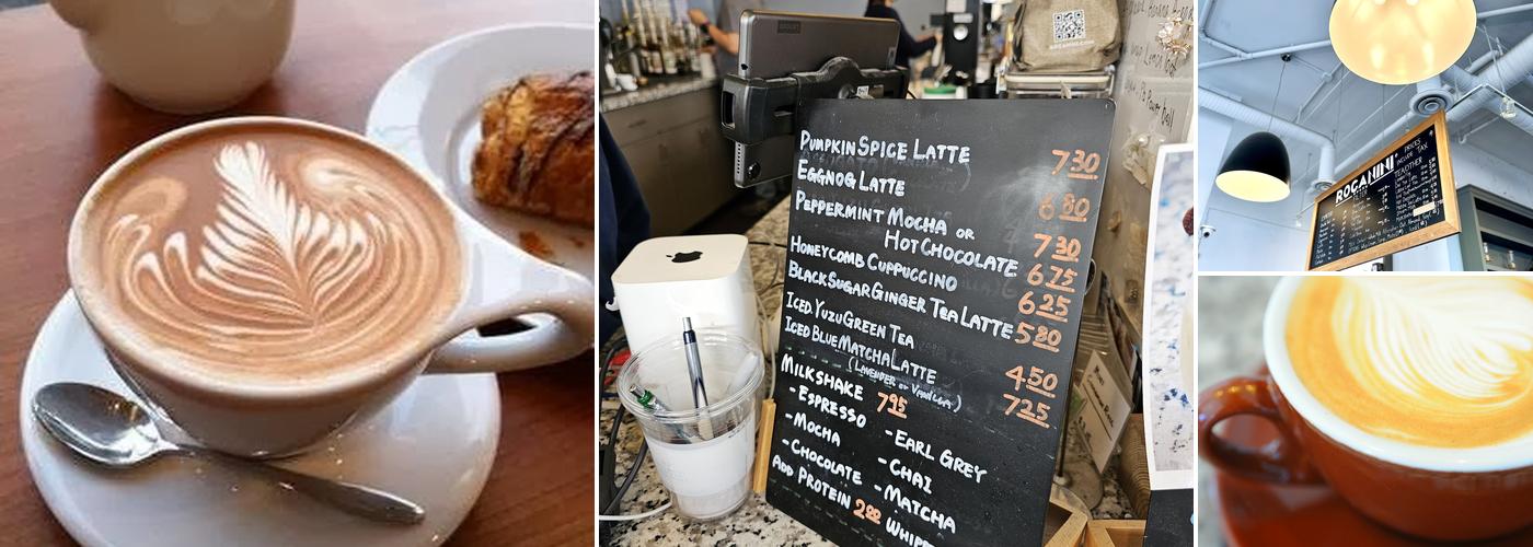 Rocanini Coffee Roasters Menu