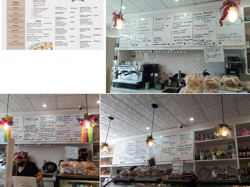 Janchenko's Bakery Menu