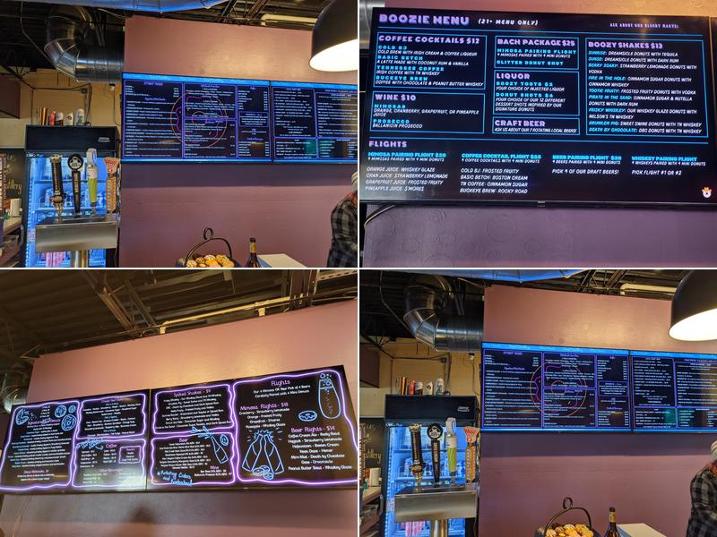 Donut Distillery Menu
