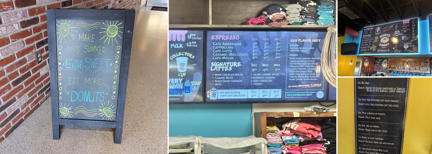 Hurts Donut Co. Menu