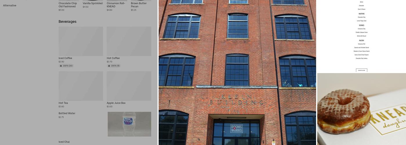 KNEAD Doughnuts Menu