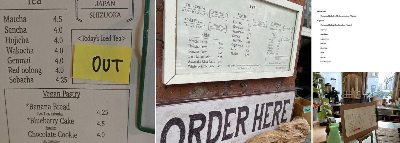 PPL Menu