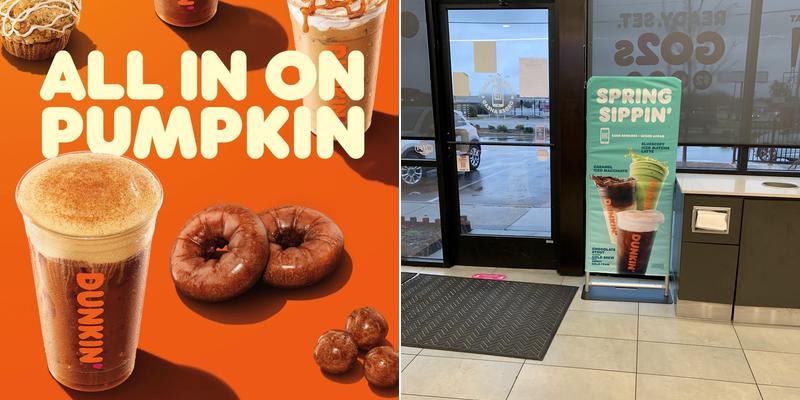 Dunkin' Menu