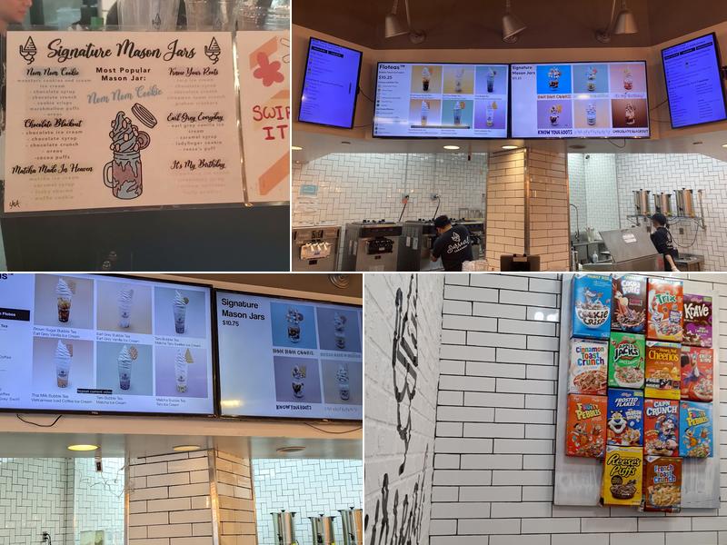 Surreal Creamery Menu